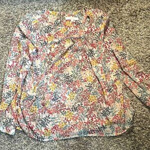 Ann Taylor Loft Long Sleeve Blouse